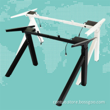 hot sell gaming computer desks Standing Desk Frame black table home office gaming desk with metal frame